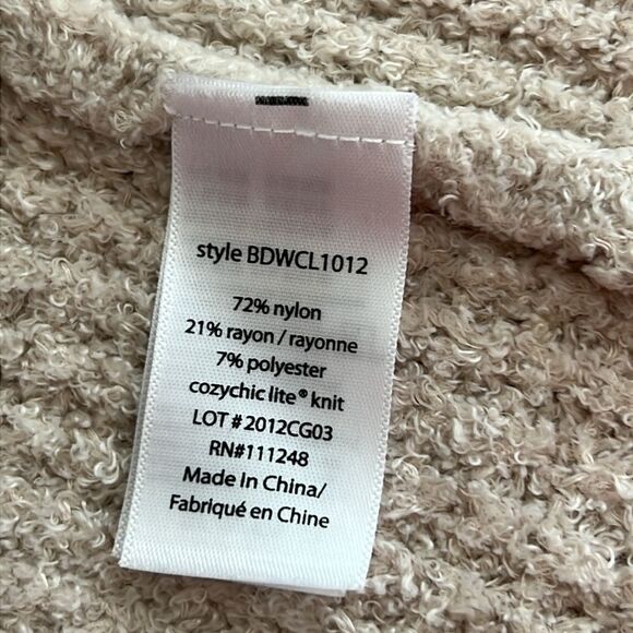 Barefoot Dream Cozychic Cardigan Midi Long Pockets Cream Size Medium - Picture 7 of 7